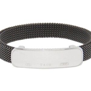 Tiffany & Co Stretch Mesh Id Bracelet
